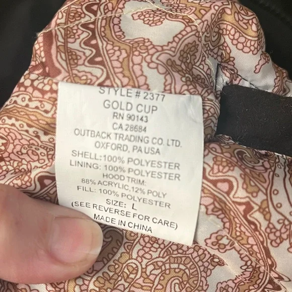 Outback Trading Company Ladies Gold Cup Jacket - Picture 3 of 15